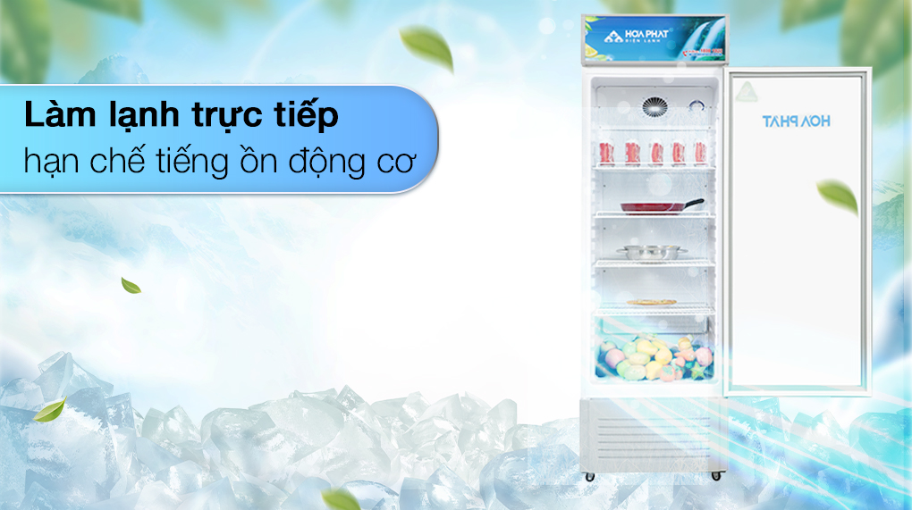 Tủ mát Hòa Phát 280 Lít HSC 700F1R1 Tủ mát Hòa Phát 280 Lít HSC 700F1R1