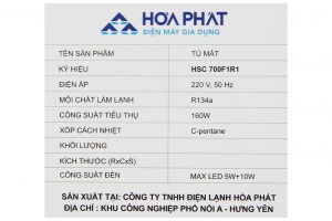 Tu Mat Hoa Phat 280 Lit Hsc 700f1r1
