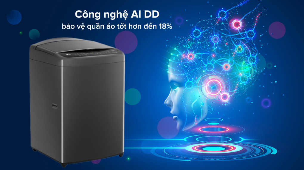 Máy giặt LG Inverter 19 kg TV2519DV7B Máy giặt LG Inverter 19 kg TV2519DV7B