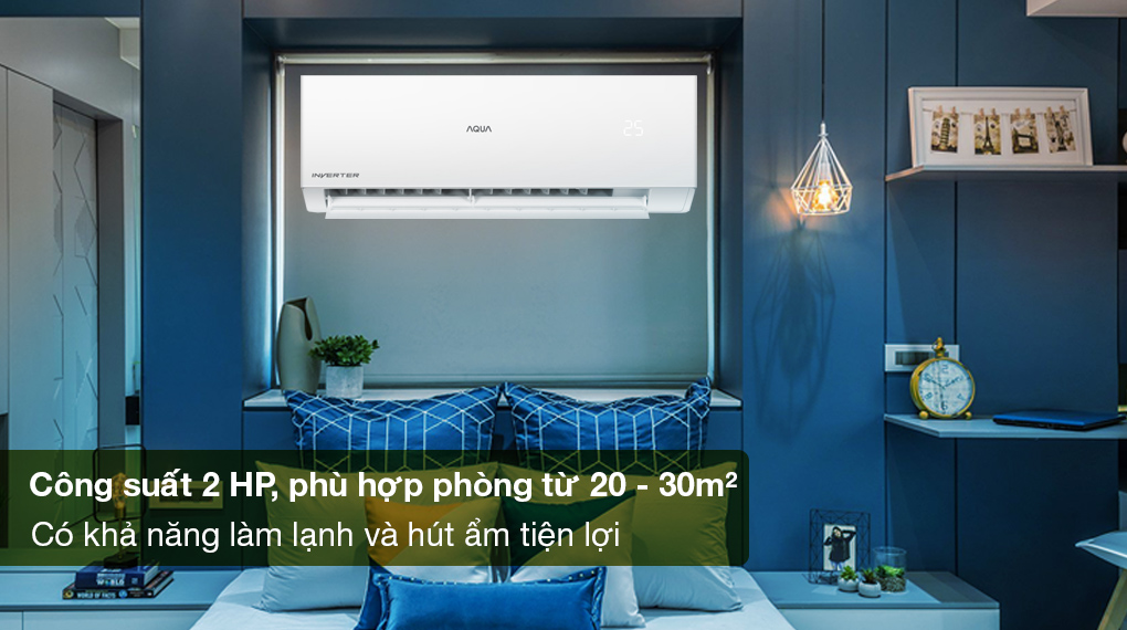Máy lạnh Aqua Inverter 2 HP AQA-RV18QA