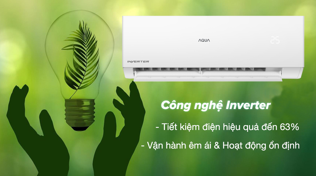 Máy lạnh Aqua Inverter 2 HP AQA-RV18QA