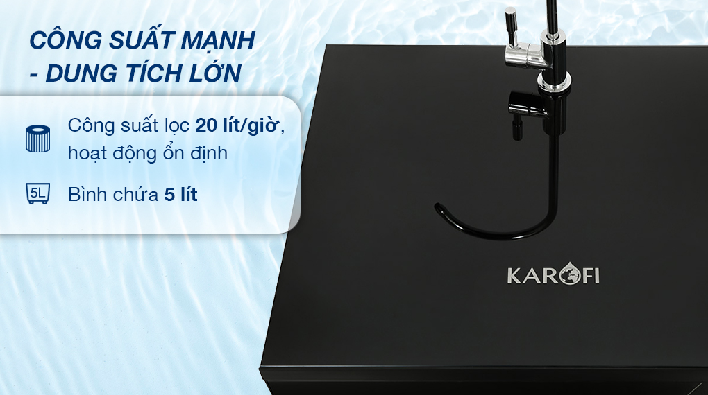 Máy lọc nước RO Karofi KAQ-X16 10 lõi