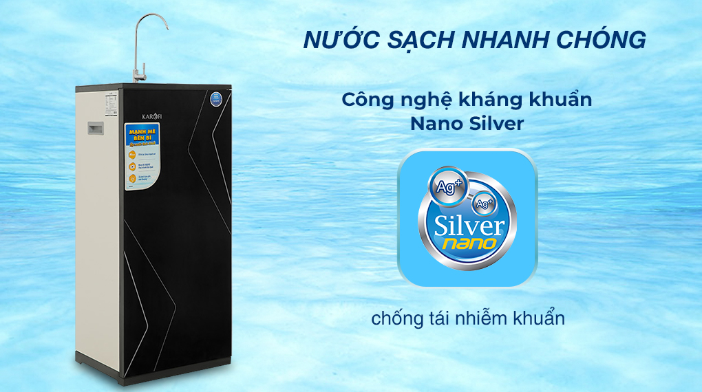 Máy lọc nước RO Karofi KAQ-X16 10 lõi