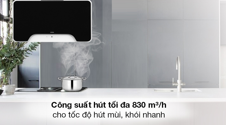 Máy hút mùi kính vát Hafele HH-WVGS90A (533.80.203) Máy hút mùi kính vát Hafele HH-WVGS90A (533.80.203)