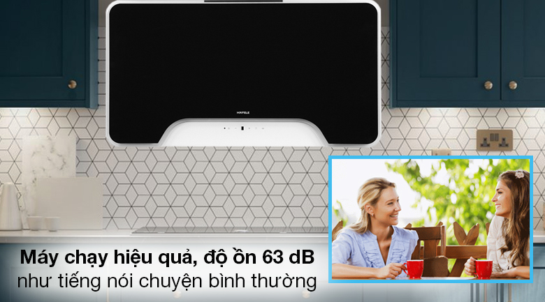 Máy hút mùi kính vát Hafele HH-WVGS90A (533.80.203) Máy hút mùi kính vát Hafele HH-WVGS90A (533.80.203)