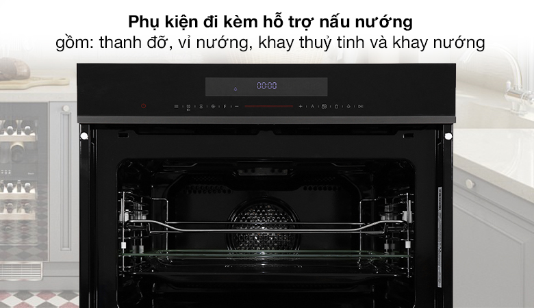 Lò nướng kết hợp vi sóng lắp âm Hafele HCO-8T50A (538.01.431) 50 lít