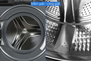 May Giat Aqua Inverter 8.5 Kg AQD A852J BK