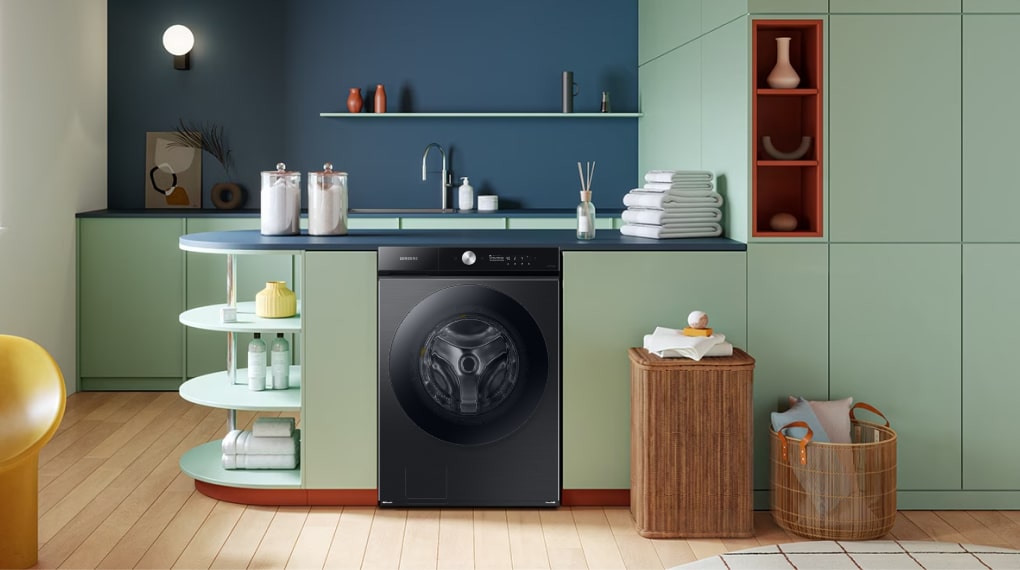 Máy giặt sấy Samsung Inverter 21 Kg WD21B6400KV/SV