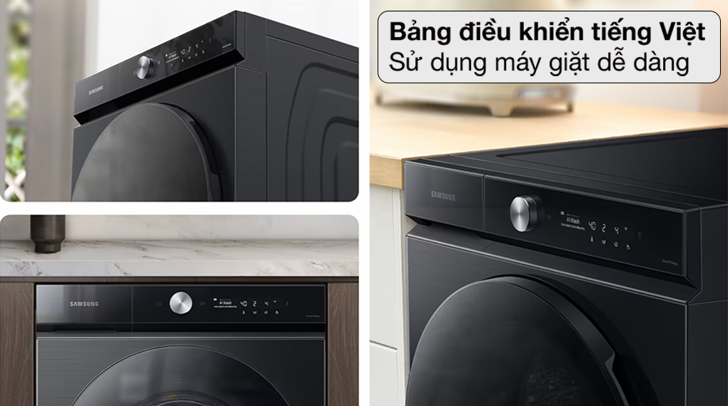 Máy giặt sấy Samsung Inverter 21 Kg WD21B6400KV/SV