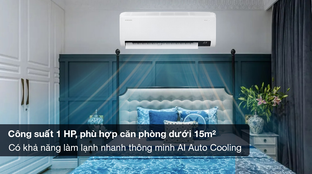 Máy lạnh Samsung Inverter 1 HP AR10CYECAWKNSV