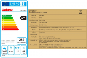 May Rua Chen Doc Lap Galanz Gr12462t