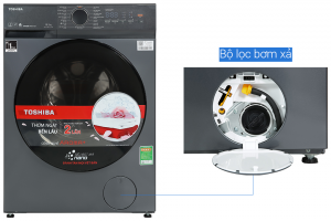 May Giat Toshiba Inverter 10.5 Kg TW T21BU115UWV(MG)