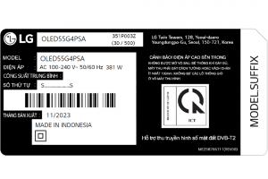 Smart Tivi Oled Lg 4k 55 Inch 55g4psa