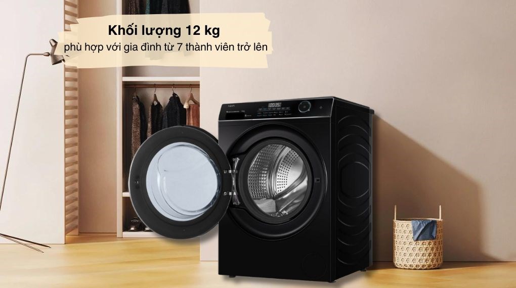 Máy giặt Aqua Inverter 12 kg AW12-BP4959U1K(B) - Khối lượng giặt Máy giặt Aqua Inverter 12 kg AW12-BP4959U1K(B) - Khối lượng giặt