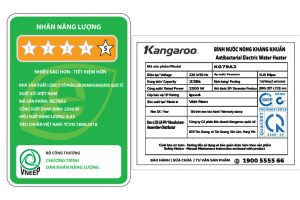 Máy nước nóng gián tiếp Kangaroo 22 lít 2500W KG79A2