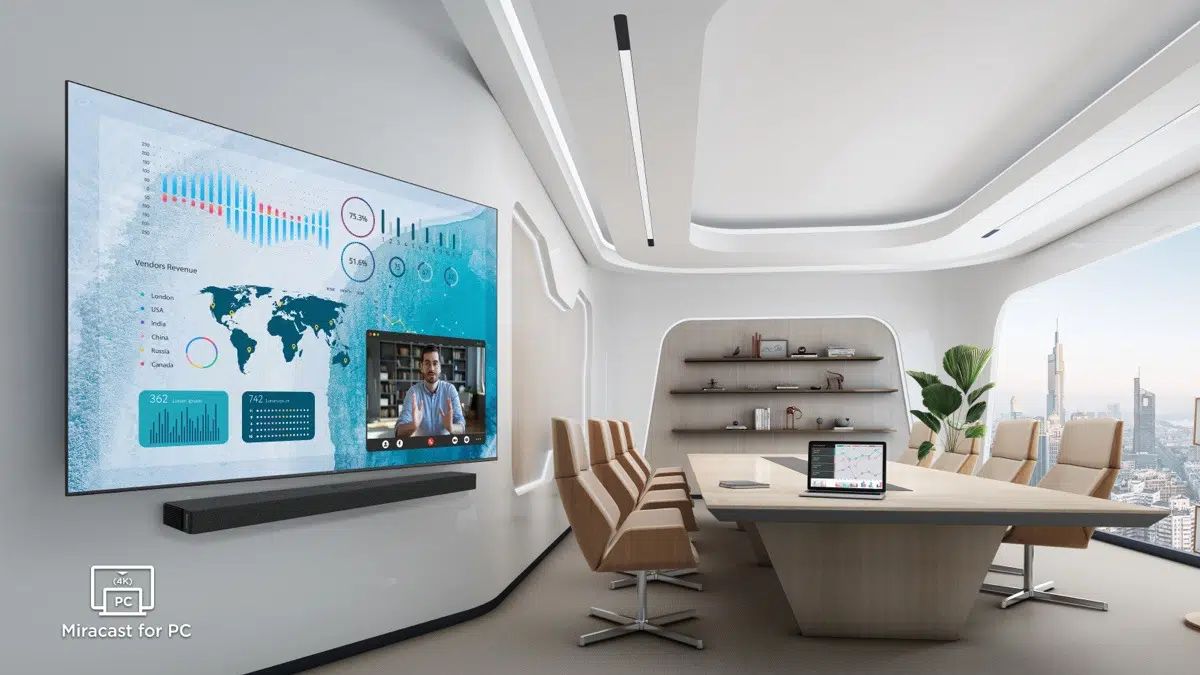 Biến tivi thành màn hình làm việc dễ dàng hơn với Miracast for