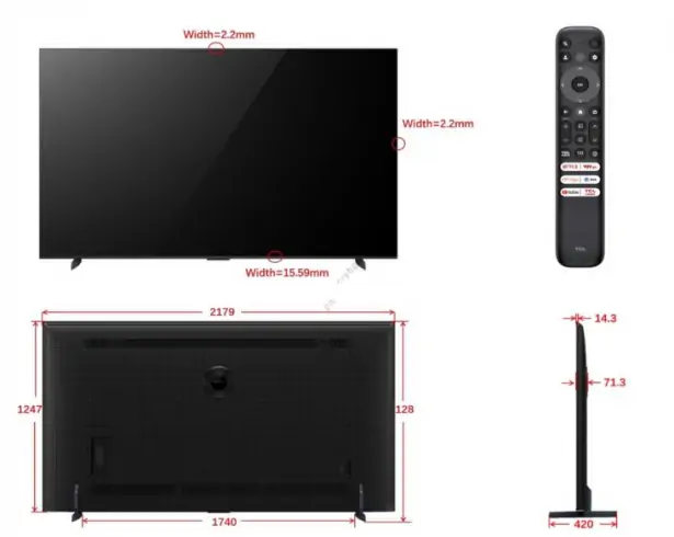 Google Tivi TCL QLED 4K 98 Inch 98C655