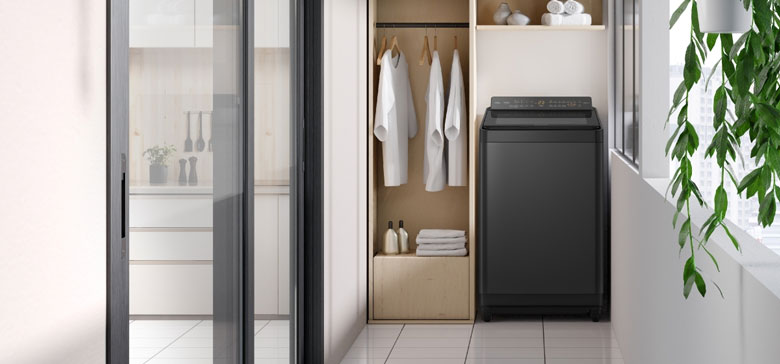 Máy giặt Panasonic Inverter 10.5kg NA-FD105W3BV lồng đứng