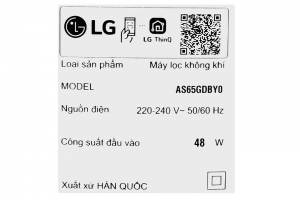 Máy lọc không khí LG PuriCare 360 Alpha Single AS65GDBY0