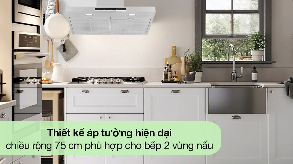 Thiết kế - Máy hút mùi áp tường Bosch DWB77IM50