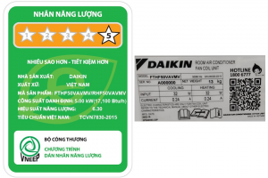 Máy lạnh 2 chiều Daikin Inverter 2 HP FTHF50VAVMV