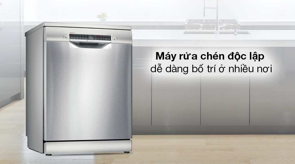 Máy rửa chén độc lập Bosch SMS4EKI06E - Tổng quan thiết kế