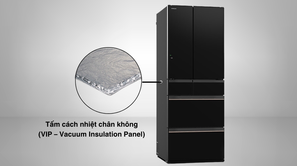 Tủ lạnh Hitachi Inverter 617 lít Multi Door R-HW620RV(XK) - Công nghệ tiết kiệm điện
