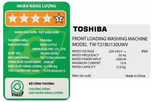 Máy giặt Toshiba Inverter 12 kg TW-T21BU130UWV(MG)