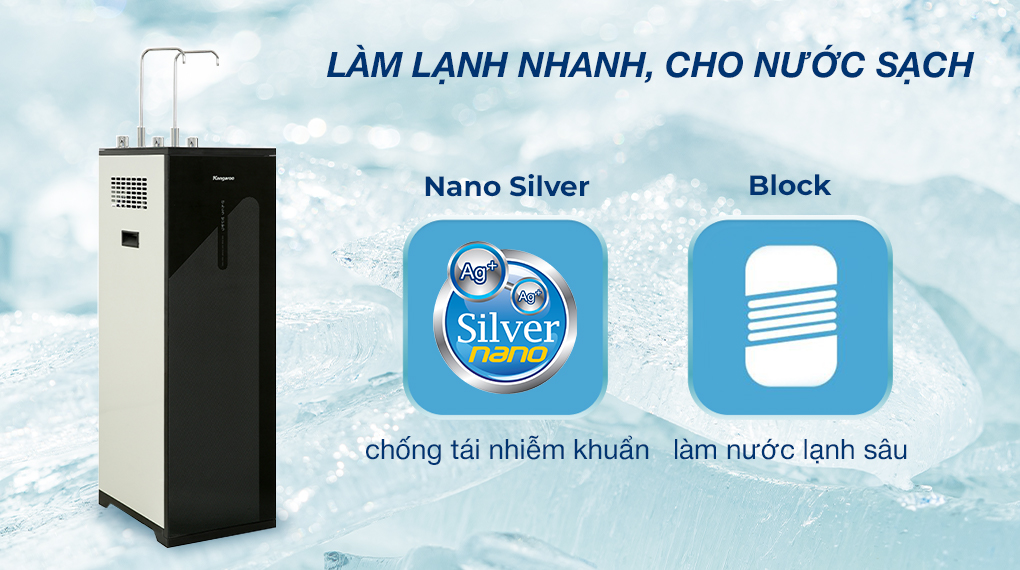 Máy lọc nước RO nóng nguội lạnh Kangaroo KG10A18 10 lõi - Công nghệ Máy lọc nước RO nóng nguội lạnh Kangaroo KG10A18 10 lõi - Công nghệ