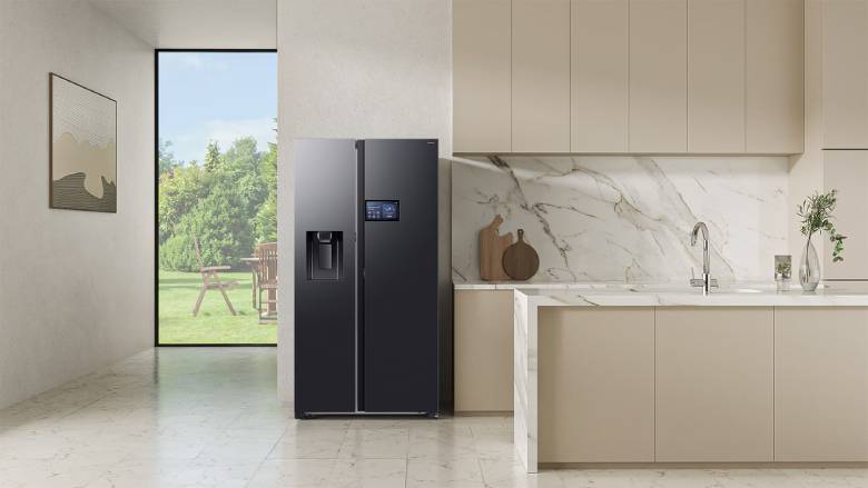 Tủ lạnh Samsung Inverter 615 lít Side By Side RS90F65D2FSV