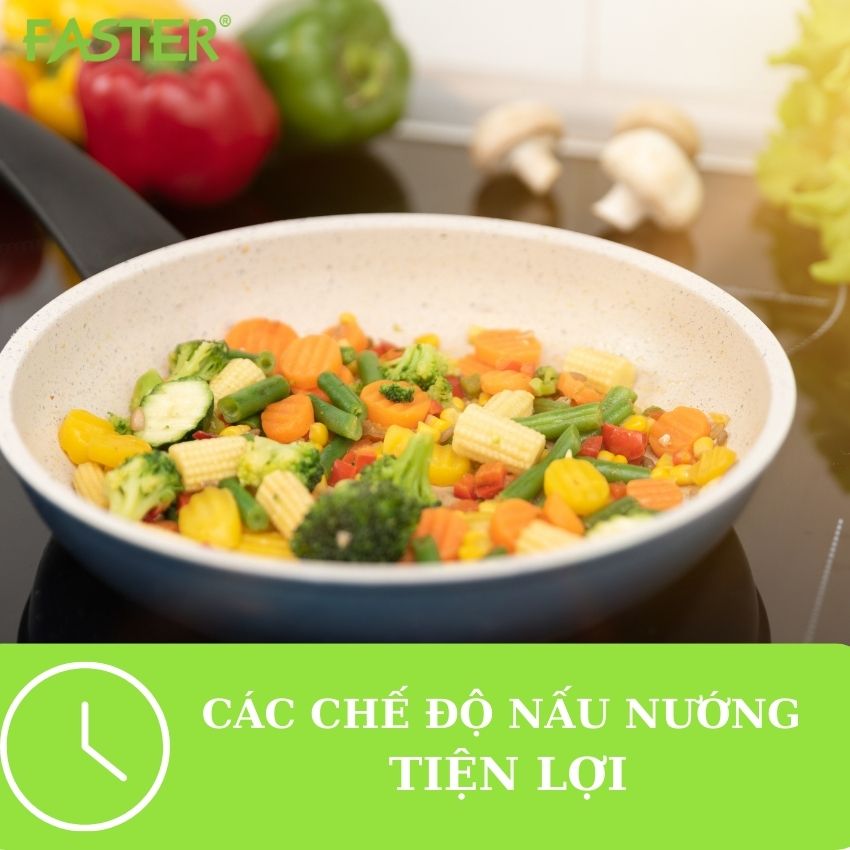 Các chế độ nấu nướng của bếp từ