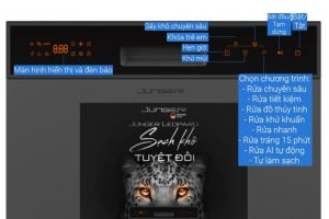 Máy rửa chén độc lập Junger Leopard DWJ-103