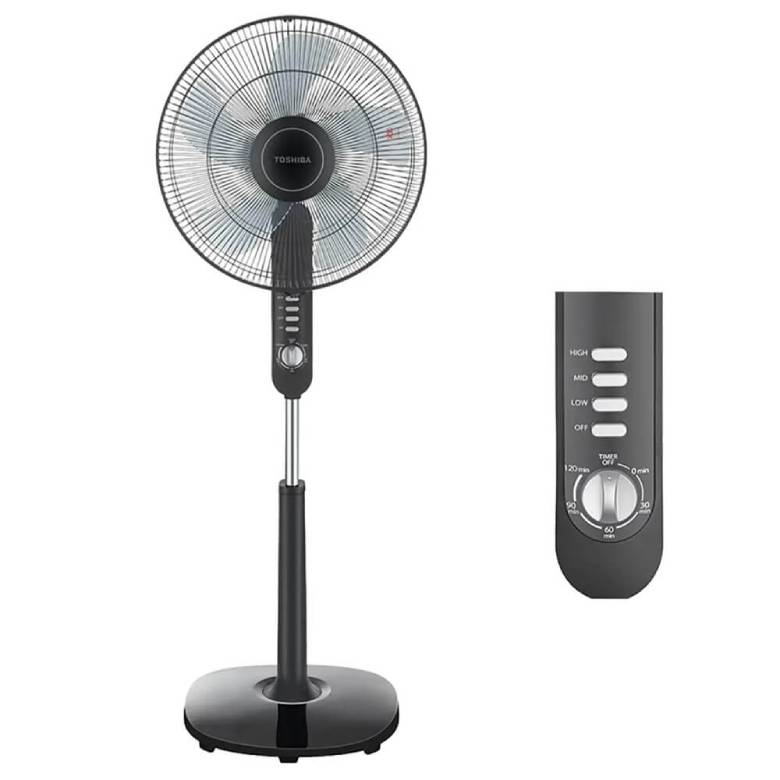 Quạt đứng Toshiba F-LSA10(K)VN màu đen thiết kế sang trọng