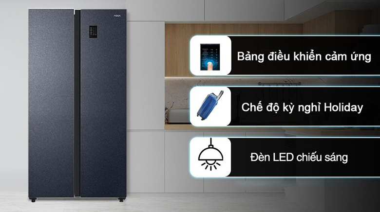 Tủ lạnh Aqua Inverter 490 lít AQR-S552XA(CBC) - Tiện ích khác