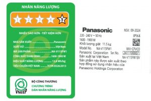 Máy giặt Panasonic Inverter 11.5 kg NA-V115FW1BV