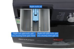 Máy giặt Sharp Inverter 11 kg ES-FM110CB-SB