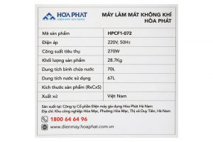 Quạt điều hòa Hòa Phát HPCF1-072