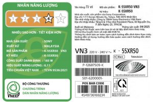 Google Tivi Mini LED Sony AI 4K 55 inch K-55XR50