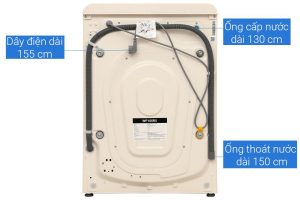 Máy giặt Hisense Roman Holiday Inverter 10.5 kg WF105R5