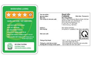 Quạt trần Panasonic 5 cánh F-60GDS-WS 40W