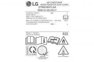 Điều hòa âm trần 1 hướng LG Inverter 18000 BTU ZTNQ18GTLA0