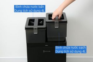 Robot hút bụi lau nhà Ecovacs T30C - Đen