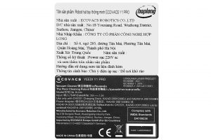 Robot hút bụi lau nhà Ecovacs Y1 PRO