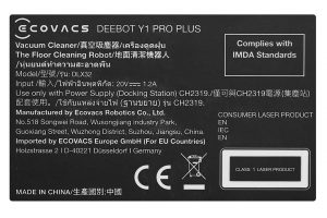 Robot hút bụi lau nhà Ecovacs Y1 PRO PLUS