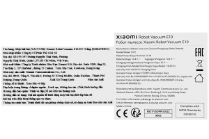 Robot hút bụi lau nhà Xiaomi Vacuum E10