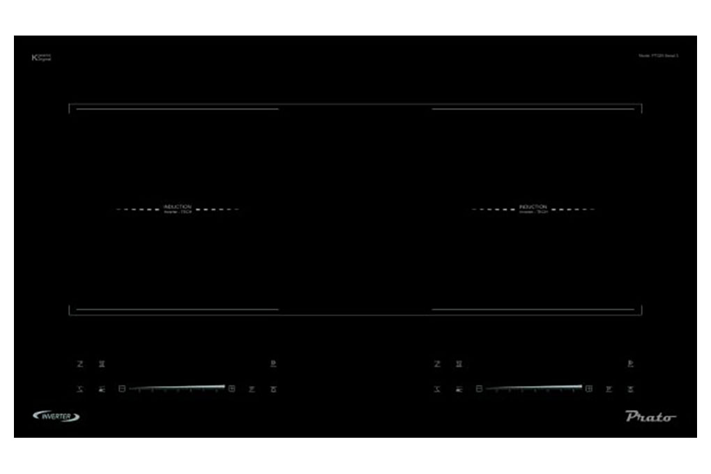 Bếp từ đôi Prato PT020 Serial 3