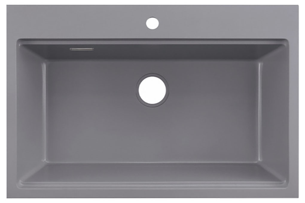 Chậu đá đơn Hafele Essence HS22 GEN1S90M – màu xám