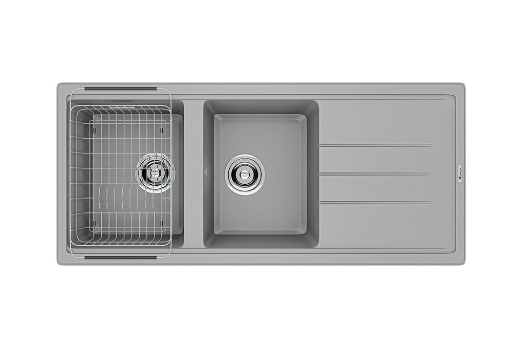Chậu rửa bát Konox Granite Phoenix 1160 Grey