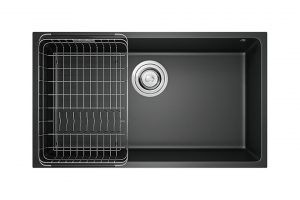 Chậu rửa bát Konox Granite Sink Naros 760S Black