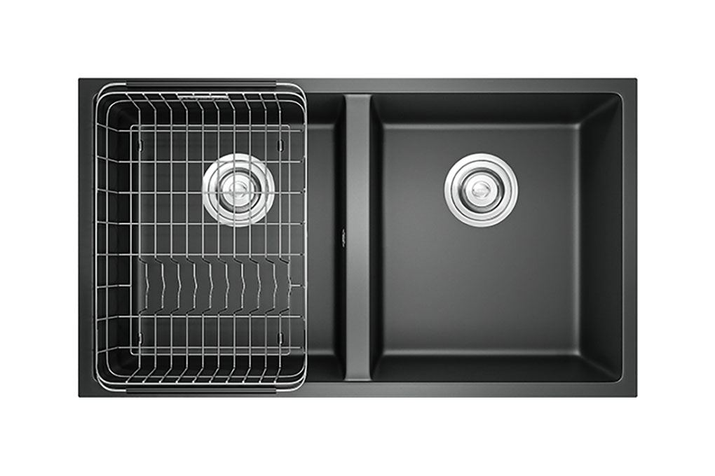 Chậu rửa bát Konox Granite Sink Veloci 760D Black